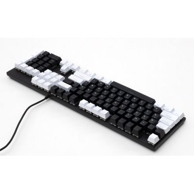 Клавиатура Vinga KBGM-095 LED Brown Switch USB White/Black (KBGM-095BR White/Black)