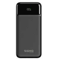 Батарея универсальная Sigma X-power SI20A4QL 20000mAh, PD/20W, QC/22.5W, LED, cable 20w, black (4827798799710)