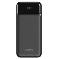 Батарея универсальная Sigma X-power SI30A4QL 30000mAh, PD/20W, QC22.5W, LED, cable 20w, black (4827798787311)