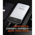 Батарея универсальная Sigma X-power SI30A7QLX 30000mAh, PD/130W, LED, cable 100w, silver (4827798479117)