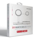 Зарядний пристрій Armorstandart Wireless Charging H101 3 in 1 Magnetic White (ARM78102)