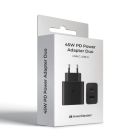 Зарядное устройство Armorstandart AR-TA220 45W A+C PD Fast Charger Black (ARM73646)