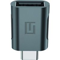 Переходник OTG USB 2.0 AF to USB-C Space Grey Armorstandart (ARM69356)