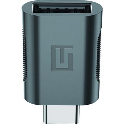 Переходник OTG USB 2.0 AF to USB-C Space Grey Armorstandart (ARM69356)