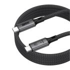 Дата кабель USB-C to USB-C 1.0m USB4 40Gbps 240W 8K60Hz black Armorstandart (ARM81921)