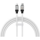 Дата кабель USB-C to Lightning 2.0m CoolPlay Fast Charging 20W white Baseus (CAKW000102)