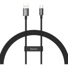 Дата кабель USB 2.0 AM to USB-C 1.0m Superior Fast Charging 60W black Baseus (CAYS000901)
