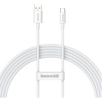 Дата кабель USB 2.0 AM to USB-C 2.0m Superior Fast Charging 100W moon white Baseus (P10320102214-03)