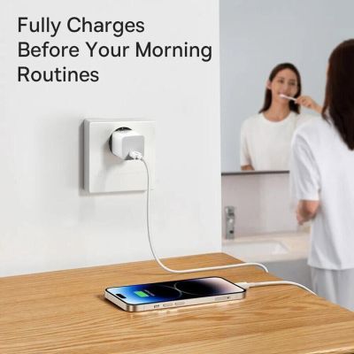 Зарядное устройство Baseus GaN5 Fast Charger USB-C 20W white (CCGN050102)