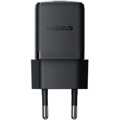 Зарядное устройство Baseus Palm Fast Charger 1C 20W + Cable 1.0m Type-C 60W black (P10111602113-01)