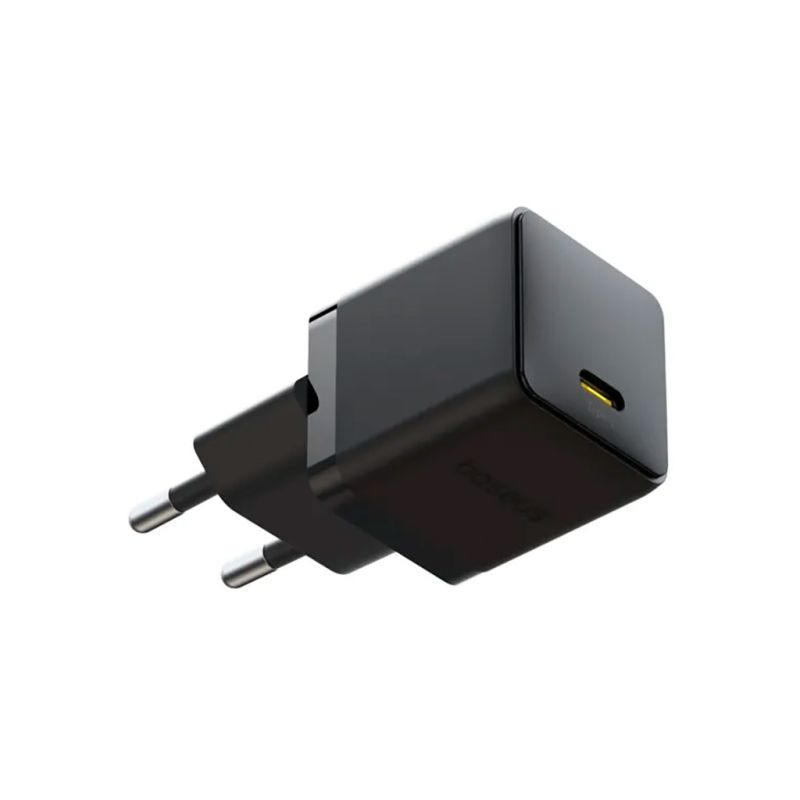 Зарядное устройство Baseus Palm Fast Charger 1C 20W + Cable 1.0m Type-C 60W black (P10111602113-01)