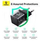 Зарядное устройство Baseus Palm Fast Charger 1C 20W + Cable 1.0m Type-C 60W black (P10111602113-01)