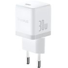 Зарядное устройство Baseus Palm Fast Charger 1C 30W + Cable 1.0m Type-C 60W white (P10111605213-01)
