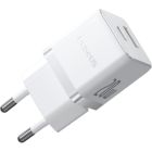 Зарядний пристрій Baseus Palm Fast Charger C+U 20W moon white (P10111608213-00)