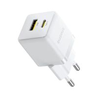 Зарядное устройство Baseus Palm Fast Charger C+U 20W moon white (P10111608213-00)