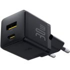 Зарядное устройство Baseus Palm Fast Charger C+U 30W cluster black (P1011160A113-00)