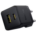 Зарядное устройство Baseus Palm Fast Charger C+U 30W cluster black (P1011160A113-00)