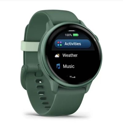 Смарт-годинник Garmin vivoactive 6, Jasper Green/J. Green Metallic, GPS смарт-годи (010-02985-02)