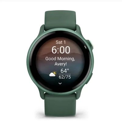 Смарт-годинник Garmin vivoactive 6, Jasper Green/J. Green Metallic, GPS смарт-годи (010-02985-02)