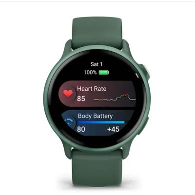 Смарт-годинник Garmin vivoactive 6, Jasper Green/J. Green Metallic, GPS смарт-годи (010-02985-02)