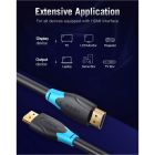 Кабель мультимедийный HDMI M to HDMI M 1.0m V2.0 Vention (AACBF)