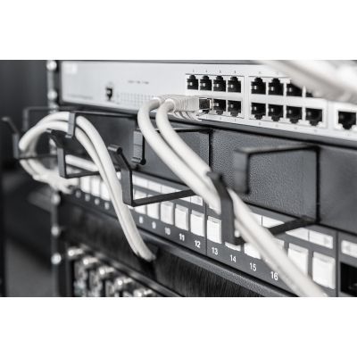 Кабельный организатор 19" 1U 5x cable rings 40x60mm Digitus (DN-97602)