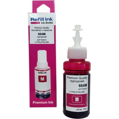 Чорнило Premium Quality Epson 664M 70мл Magenta (70264880)