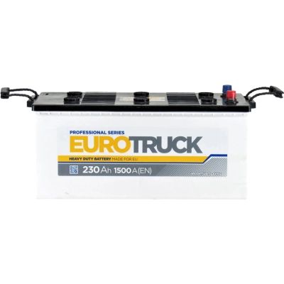 Акумулятор автомобільний EUROTRUCK (6СТ-230АЗ (3) (C) 1500А 12V (E)