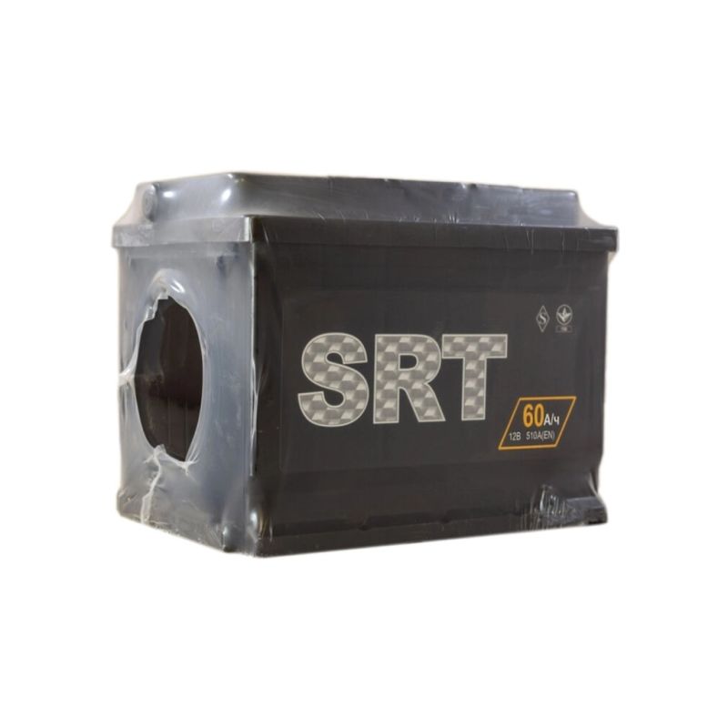 Акумулятор автомобільний SRT (6СТ-60АЗ (0) (-/+) (L2) 510А 12V)