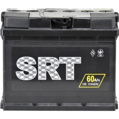 Акумулятор автомобільний SRT (6СТ-60АЗ (1) (+/-) (L2) 510А 12V)