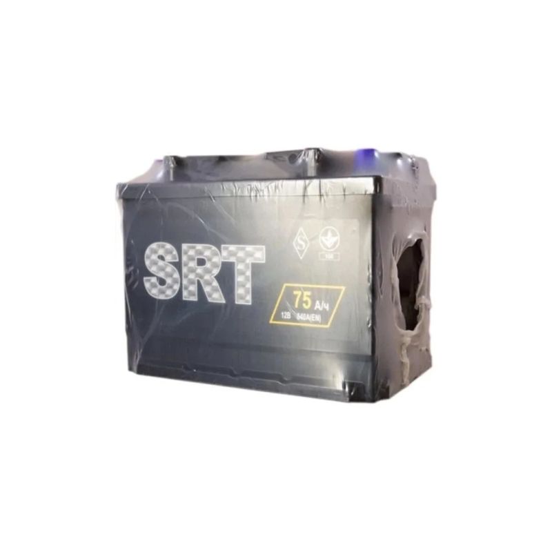 Акумулятор автомобільний SRT (6СТ-75АЗ (1) (+/-) (L3) 640А 12V (E))