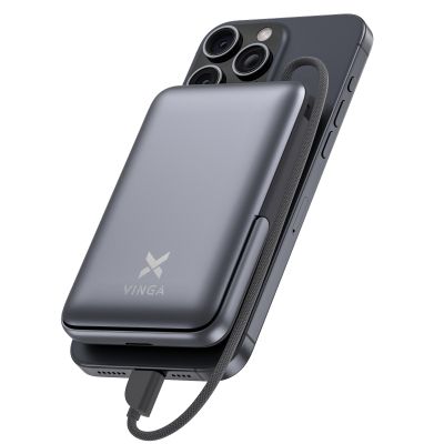 Батарея универсальная Vinga 10000 mAh 22.5W/15W/2.5W Wireless (VPBB1022WL)