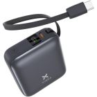 Батарея универсальная Vinga 10000 mAh 35W Display Cable (VPBB1035C)