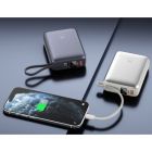 Батарея універсальна Vinga 20000 mAh 45W Display Cable (VPBB2045C)
