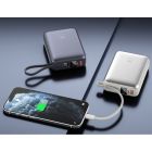 Батарея универсальная Vinga 20000 mAh 45W Display Cable (VPBB2045C)