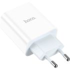 Зарядное устройство HOCO C97A 1xUSB-C PD20W + 1xUSB QC3.0 White (6931474766076)