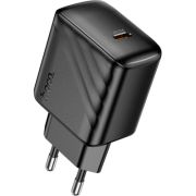 Зарядное устройство HOCO CS24A Puerto USB-C PD25W Black (6942007639750)