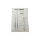 Концентратор Dynamode USB Type-C + USB-A to 1хUSB-C 3.0 1хUSB-A 3.0 2xUSB-A 2.0 dark grey (DM-UH-314AC)