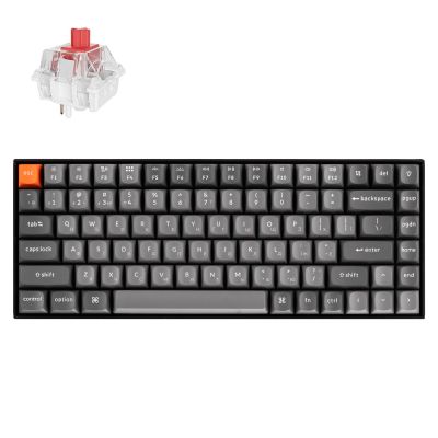 Клавиатура Keychron K2 Max K Super Red Hot-Swap QMK Wireless/Bluetooth/USB-А UA Black (K2M-J1-UA)