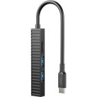 Концентратор XO USB-C 4-in-1 порти XO (HUB014B.black) (HUB014B.black)