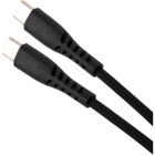 Дата кабель USB-C to USB-C 2.0m 60W Silicon Black Vinga (VCDCCC262SB)