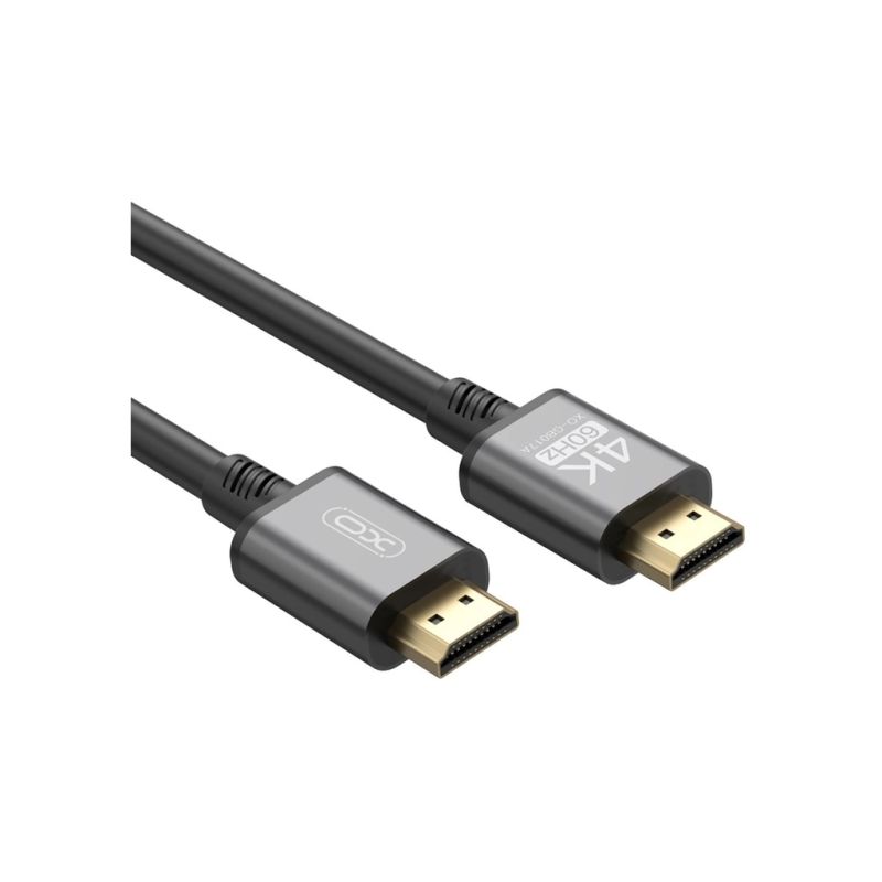 Кабель мультимедийный HDMI M to HDMI M 3.0m V2.0 black XO (GB017A-HDMI.tranish)