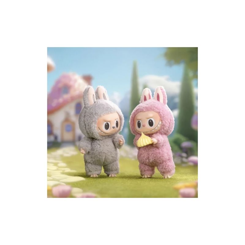 Мягкая игрушка No Brand сюрприз Labubu Третье поколение 17 см Mix color Затемненный пакет (YT42135)