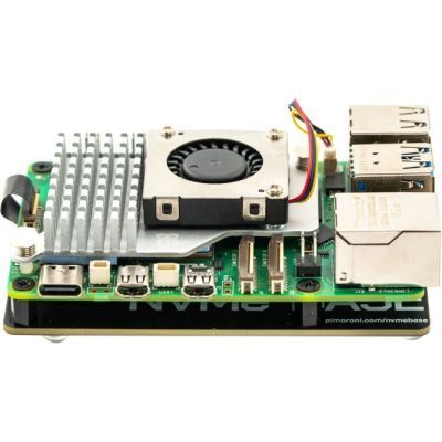 Плата расширения для микро ПК Pimoroni Плата разширения NVMe Base для Raspberry Pi 5 (PIM699)
