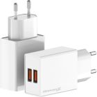 Зарядное устройство Grand-X (CH-15W) 2xUSB 10.5W Black (CH-15W)