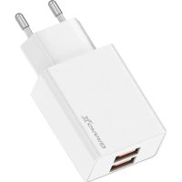 Зарядний пристрій Grand-X (CH-15W) 2xUSB 10.5W Black (CH-15W)