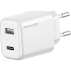 Зарядное устройство Grand-X (CH-890) Fast Charge 1xUSB-C PD20W + 1xUSB QC4.0 + AFC SCP FCP Black (CH-890)
