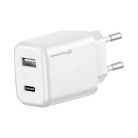 Зарядное устройство Grand-X Fast Charge 1xUSB-C PD20W + 1xUSB QC4.0 + AFC SCP FCP Black (CH-890)