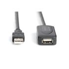 Дата кабель USB 2.0 AM/AF 20.0 m active Digitus (DA-73102)