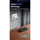 Батарея універсальна Ugreen 10000mAh 20W PD, QC/3.0, USB-A, USB-C Black (PB311) (25742)